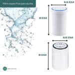 Repuesto filtro purificador ducha 6 etapas - Image 5