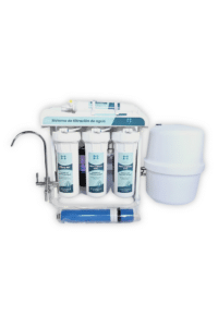 Equipo Osmosis inversa 5 etapas con bomba y tanque de reserva- 757lts dia
