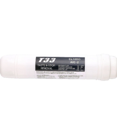 Filtro T-33 P/dispenser De Agua -CTO in line