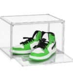 Caja Zapatillas Acrilica Tapa Magnetica Zapatos Organizadora