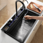 Canilla Griferia Cocina Gourmet Extensible Doble