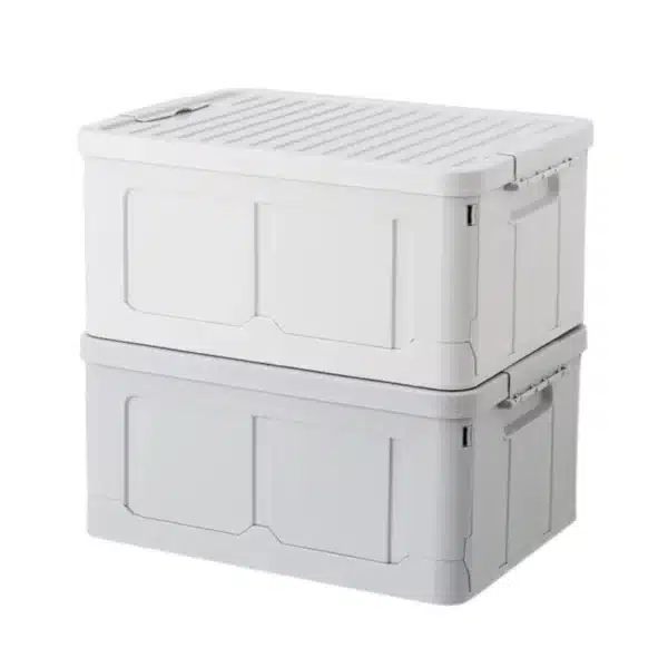 Craftysolution - Organizador Contenedor Plegable plástico: 49x34x23.5cm
