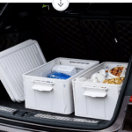 Organizador Contenedor Plegable plástico: 49x34x23.5cm