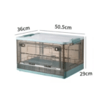 Organizador Contenedor Plegable plástico: 50.5x36x29cm