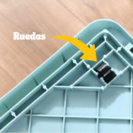 Organizador Contenedor Plegable plástico: 50.5x36x29cm