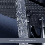 Ducha inteligente con panel digital chico