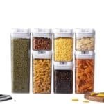Combo de tapers hermeticos para conservar alimentos y organizar tu alacena