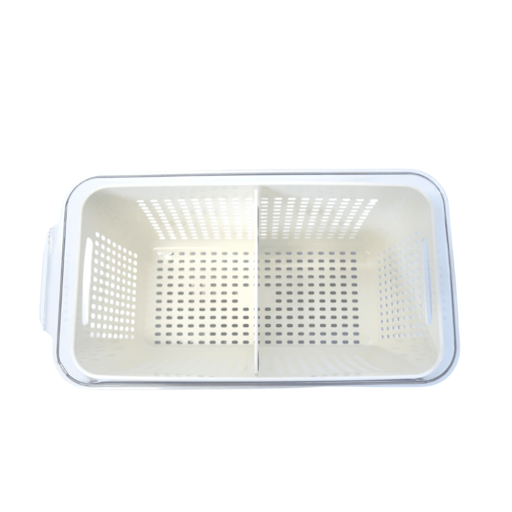 Recipiente Organizador Heladera Con Tapa Multiuso X4