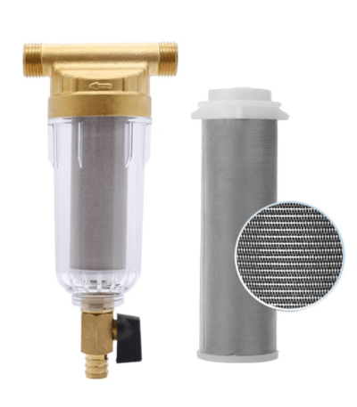 Prefiltro Purificador Para Agua Acero Inoxidable 200l/h