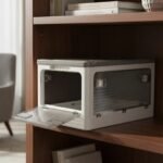 Canasto plastico organizador plegable