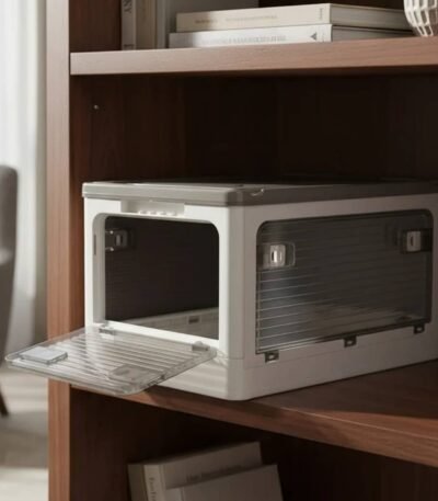 Canasto plastico organizador plegable