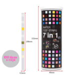 Tiras reactivas de PH X 100 7 en 1: calidad de agua