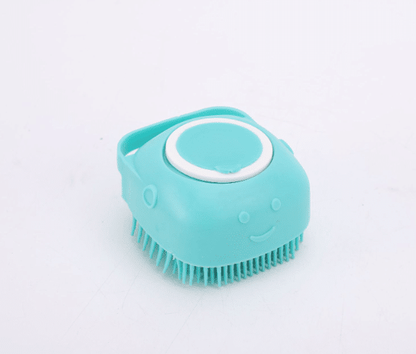 Cepillo Baño Mascotas Con Dispenser Shampoo