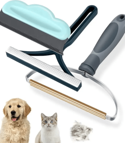 Set Removedor Quita Saca Pelusas Pelos Perros Gatos