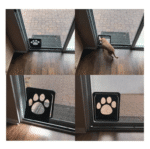 Puerta Tunel Vaiven Mosquitero Vidrio Para Gato Perro