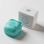 Cepillo Baño Mascotas Con Dispenser Shampoo