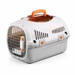Transportadora canil para Gatos y Perros naranja