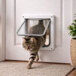 Puerta Mascotas Silenciosa Segura Gato Perro