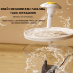 Fuente De Agua Recirculante Flor Usb Para Perros Y Gatos