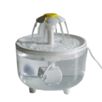 Fuente De Agua Recirculante Flor Usb Para Perros Y Gatos
