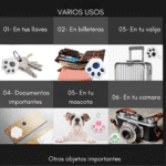 Llavero Inteligente, Rastreador Inalámbrico Localizador Gps