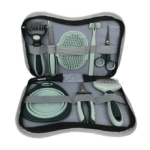 Set Belleza Alicate Tijera Cepillo Corta Uñas Perro Gato