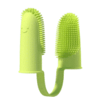 Cepillo De Dientes Dedal De Silicona Para Perros Y Gatos