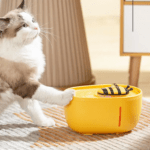 Fuente De Agua Recirculante Flor Usb Para Perros Y Gatos