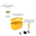 Fuente De Agua Recirculante Flor Usb Para Perros Y Gatos