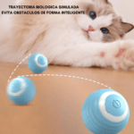 Juguete Gato Bola Pelota Inteligente Recargable USB