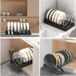 Organizador Alacena Cocina Sartén Ollas Mesada Tablas 6 divisiones - Image 6