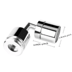 Adaptador Giratorio Extensor De Canilla Univ Antisalpicadura - Image 2