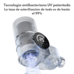 Filtro Purificador Agua Para Canilla Cocina Plástico Panel Digital UV - Image 4