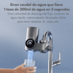 Filtro Purificador Agua Para Canilla Cocina Plástico Panel Digital UV - Image 3