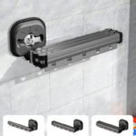Tendedero Extensible Pared Ventosa Tender Ropa Plegable Perchero - Image 4