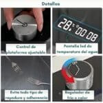 Bacha Inteligente y Set Grifería Acero Plus Canilla 180° - Image 6