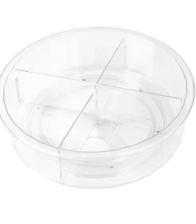 Craftysolution -Bandeja Plato Giratorio Acrilico Multiuso Organizador