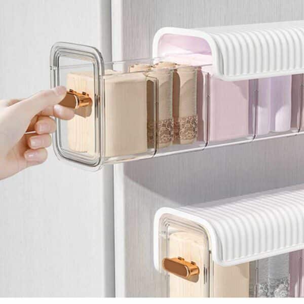 Organizador De Cajones Para Ropa Interior Medias Adhesivo