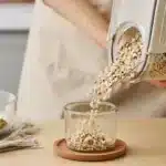 Taper Dosificador Hermético Acrílico Con Manija Y Tapa Transparente - Image 9