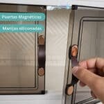 Mueble Contenedor Organizador Plegable plástico con puertas 65cm - Image 4