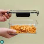 Kit de 3 tapers acrílico contenedores herméticos - Image 3