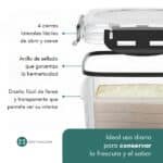 Panera Porta Pan Lactal Molde Hermetico - Image 6