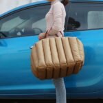 Bolso Transportador Para Mascota Apto Autos Con Correa - Image 7