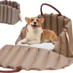 Bolso Transportador Para Mascota Apto Autos Con Correa