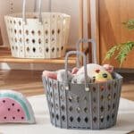 Cesto Canasto Ropa Sucia Plegable C/ Manija Lavadero