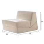 Sillon Sofa Cama 3 en 1 en caja 81x92x62