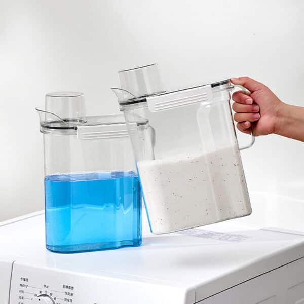 Taper Dosificador Hermético Acrílico Con Manija Y Tapa Transparente