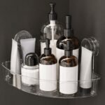 Estante Repisa C/ Ventosa Esquinero Ducha Baño Cocina