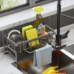 Escurridor Organizador Bacha Cocina Esponja Y Detergente