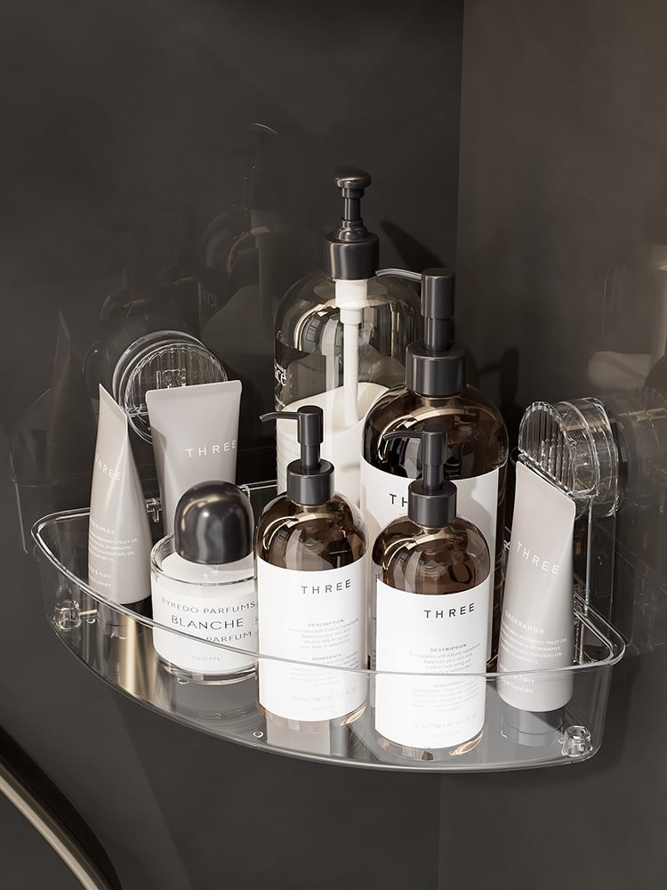 Estante Repisa Esquinero Ducha Baño Cocina Adhesivo Acrilico